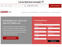 Tablet Screenshot of lenen.com